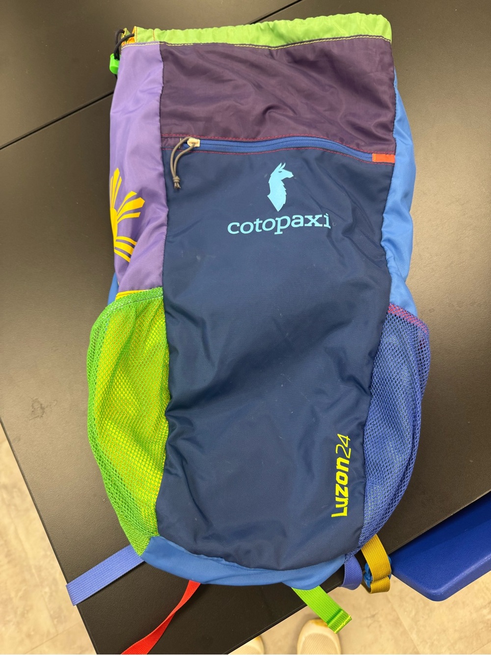 cotopaxi Luzon24 multicolor blue purple green backpack